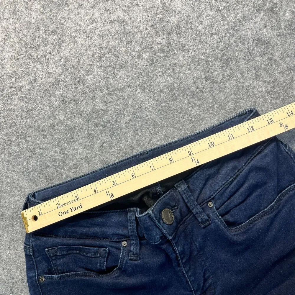 Mavi Jeans Women's 26x28 Skinny Dark Blue Stretch Mid‎ Rise Denim